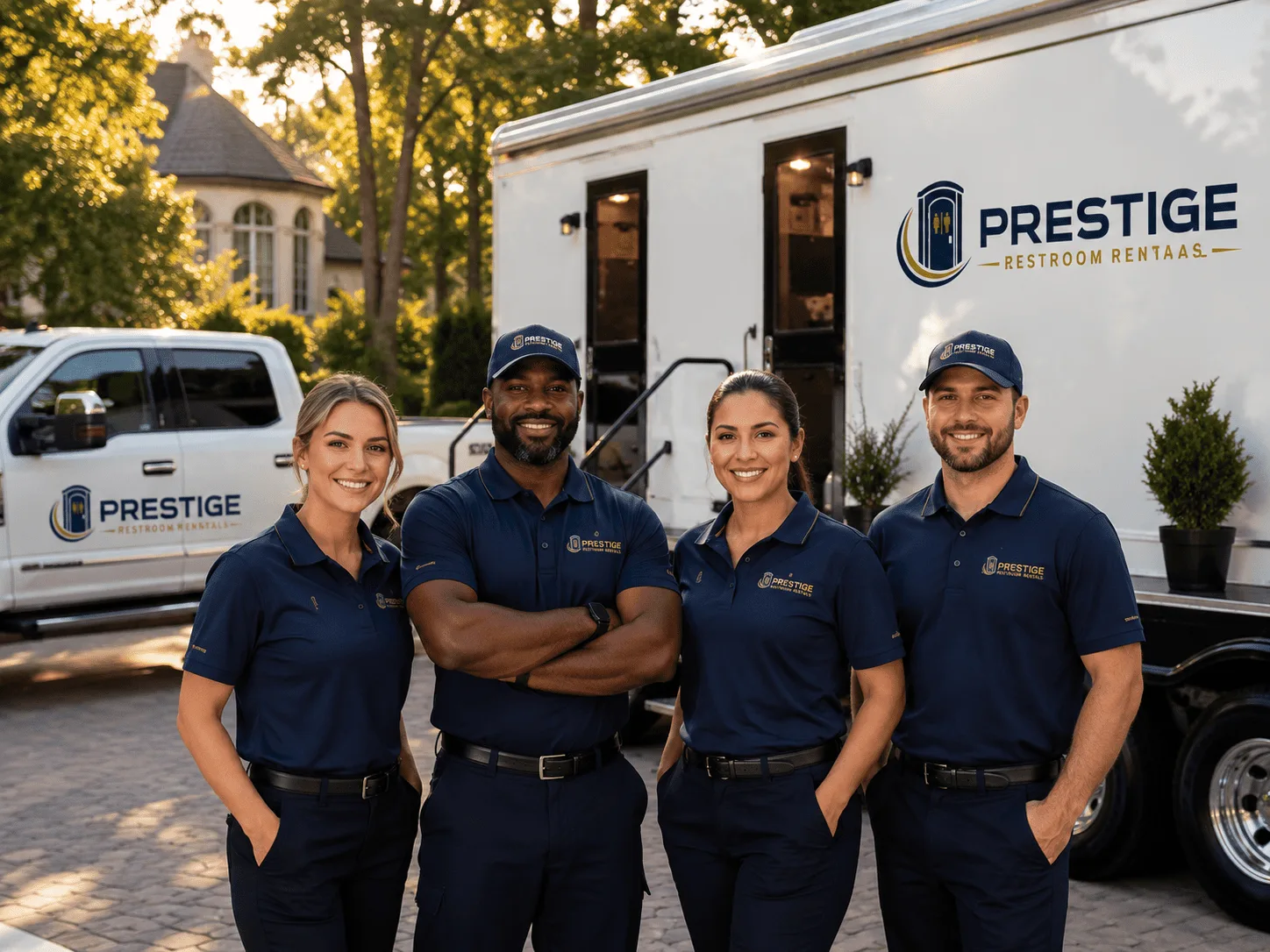 Trusted Luxury Portable Restrooms company in Cruger, MS